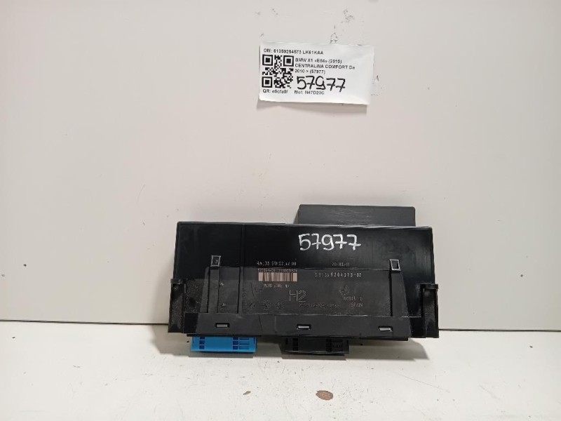 Centralina Comfort 61359264573 Bmw X1 E84 2010