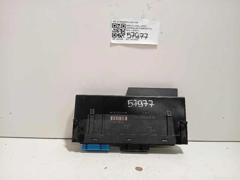 Centralina Comfort 61359264573 Bmw X1 E84 2010
