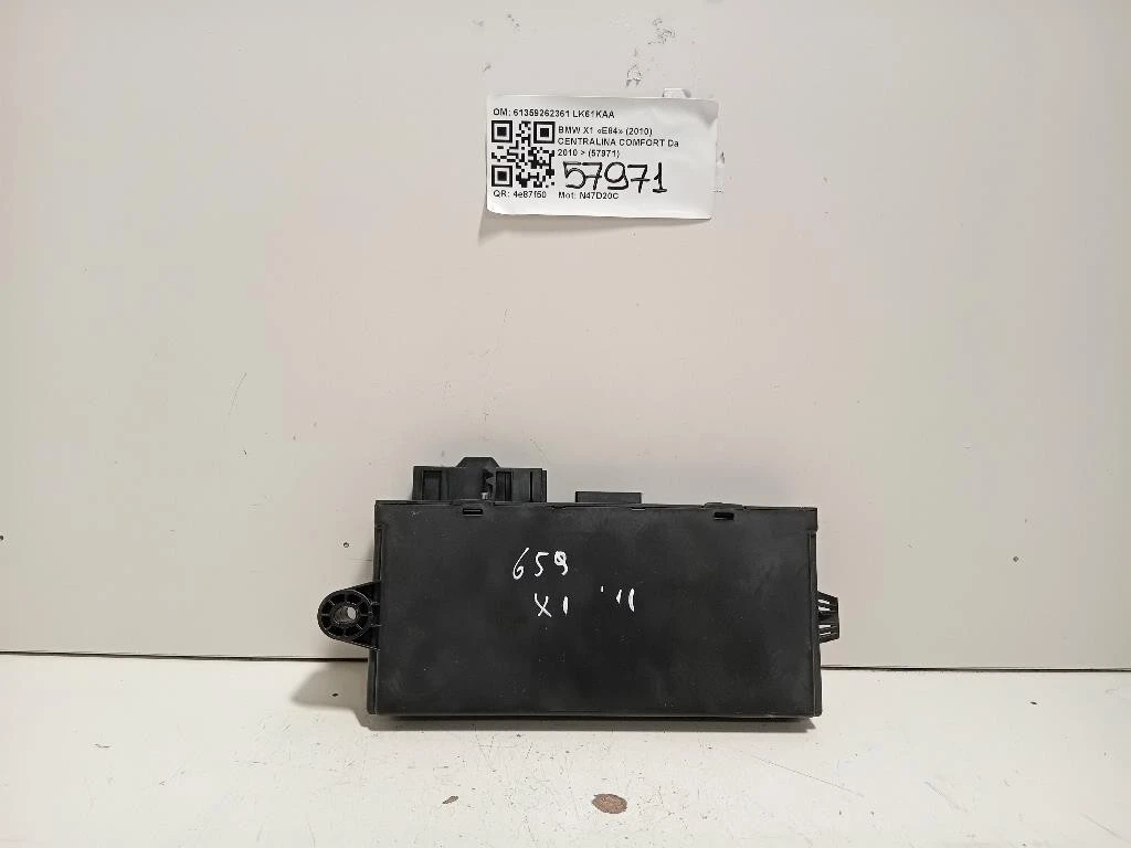 Centralina Comfort 61359262361 Bmw X1 E84 2010