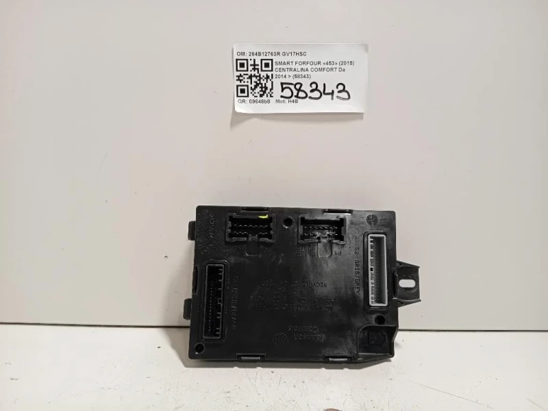 Centralina Comfort 284B12763R Smart Forfour 453 2015