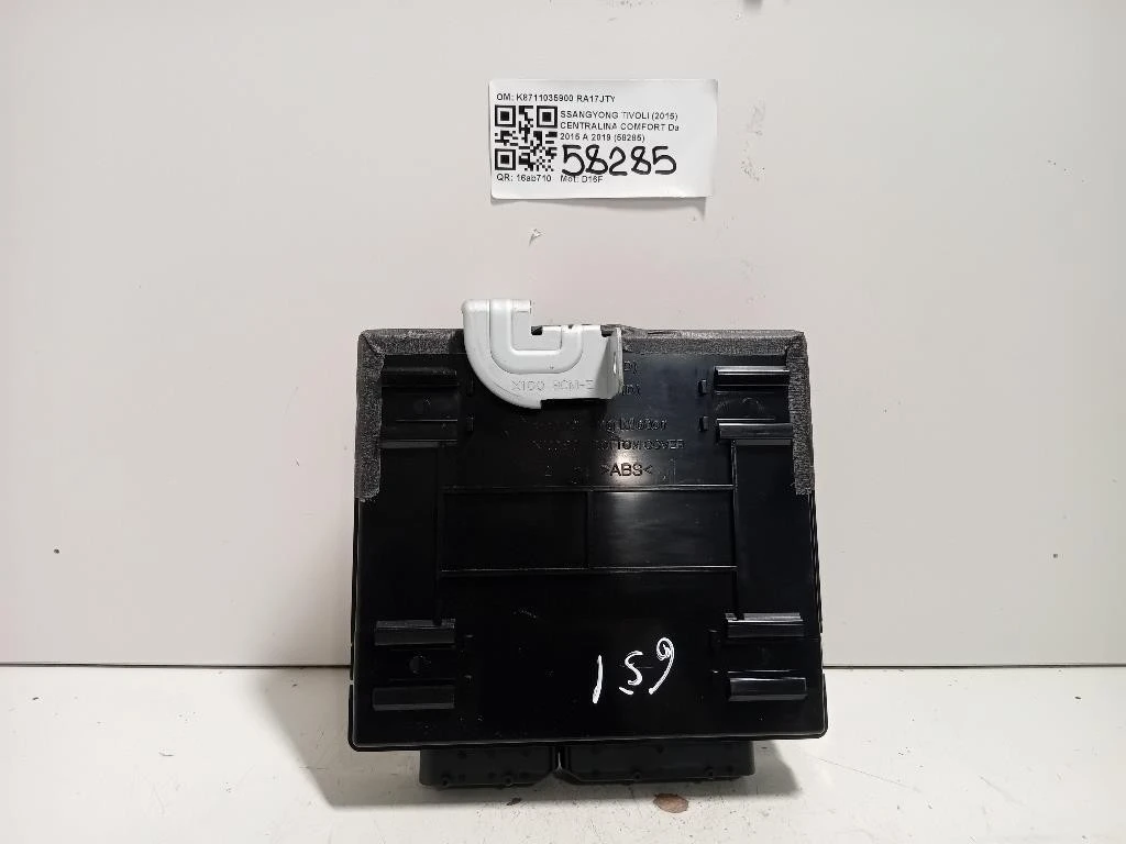 Centralina Comfort K8711035900 Ssangyong Tivoli 2015