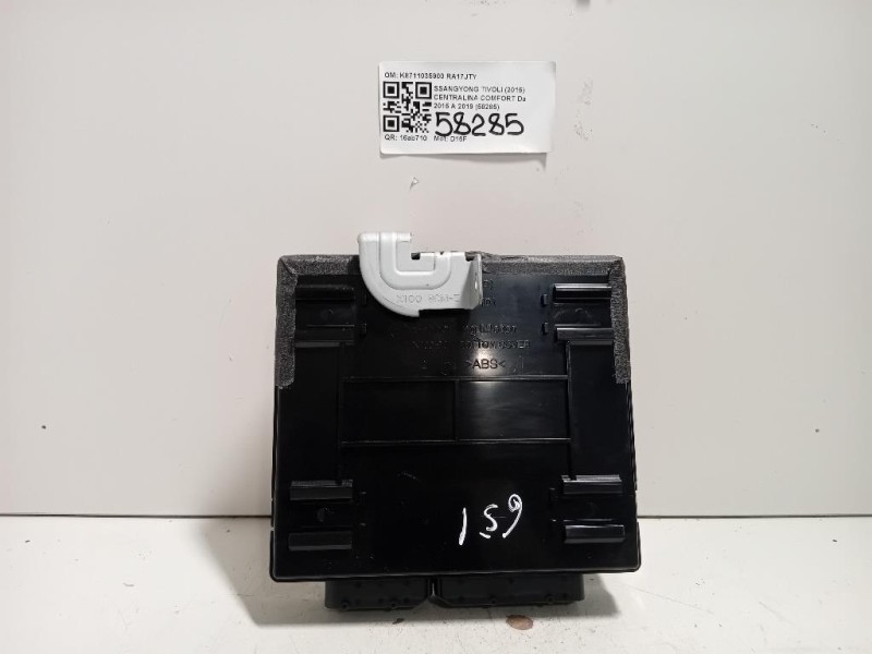 Centralina Comfort K8711035900 Ssangyong Tivoli 2015