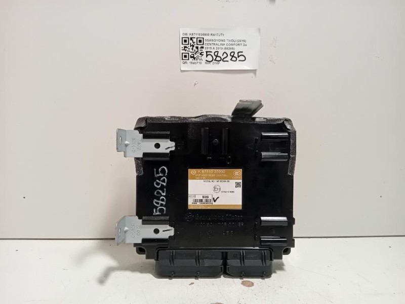 Centralina Comfort K8711035900 Ssangyong Tivoli 2015