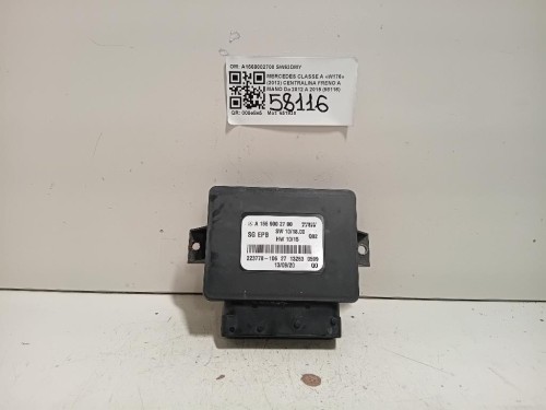 Centralina Freno A MANO A1669002700 Mercedes Classe A W176 2013