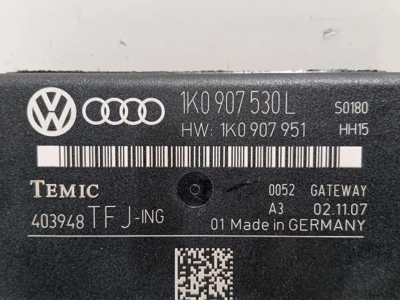 Centralina Gateway 1K0907530L Audi TT 8J3 2007