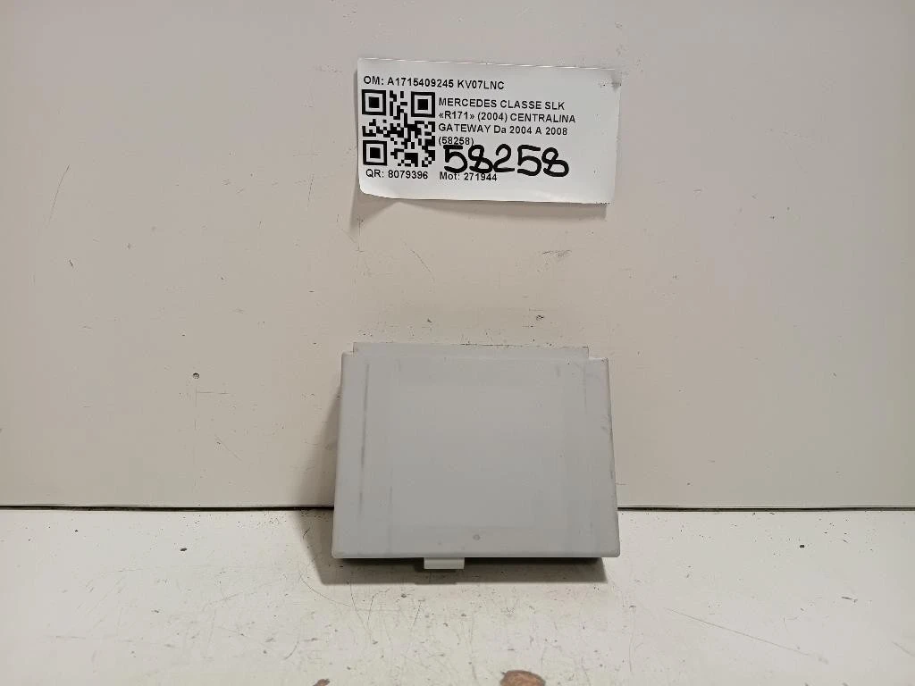 Centralina Gateway A1715409245 Mercedes Classe SLK R171 2004