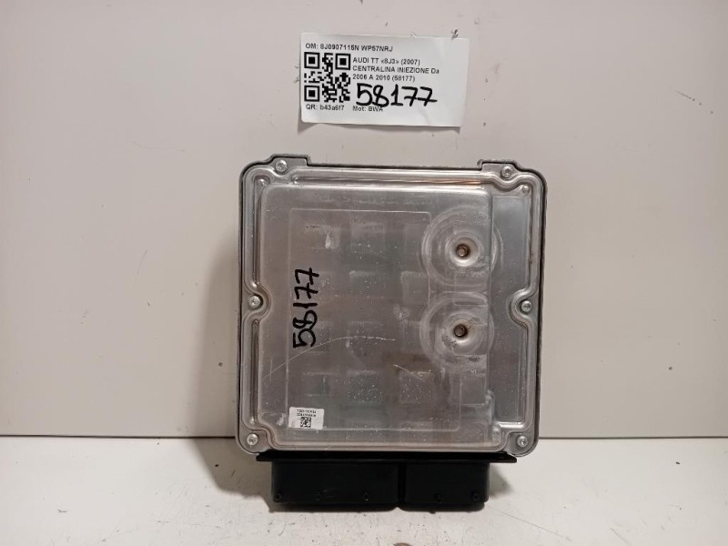 Centralina Iniezione 8J0907115N Audi TT 8J3 2007