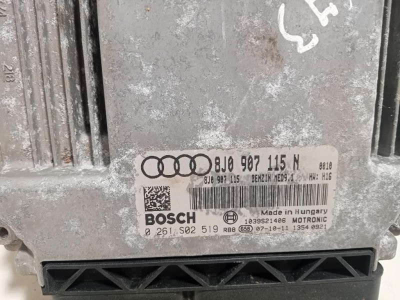 Centralina Iniezione 8J0907115N Audi TT 8J3 2007