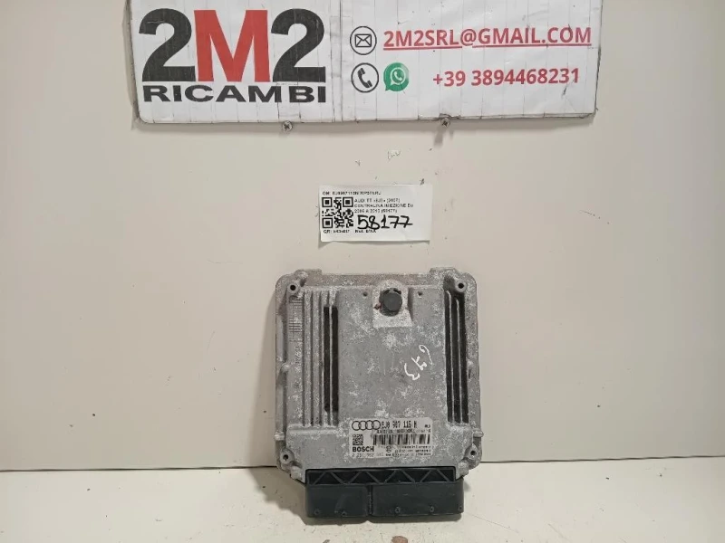 Centralina Iniezione 8J0907115N Audi TT 8J3 2007