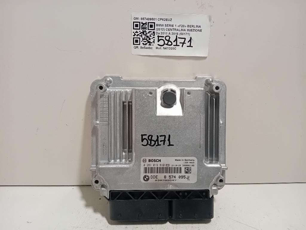 Centralina Iniezione 857409501 Bmw Serie 1 F20 Berlina 2012