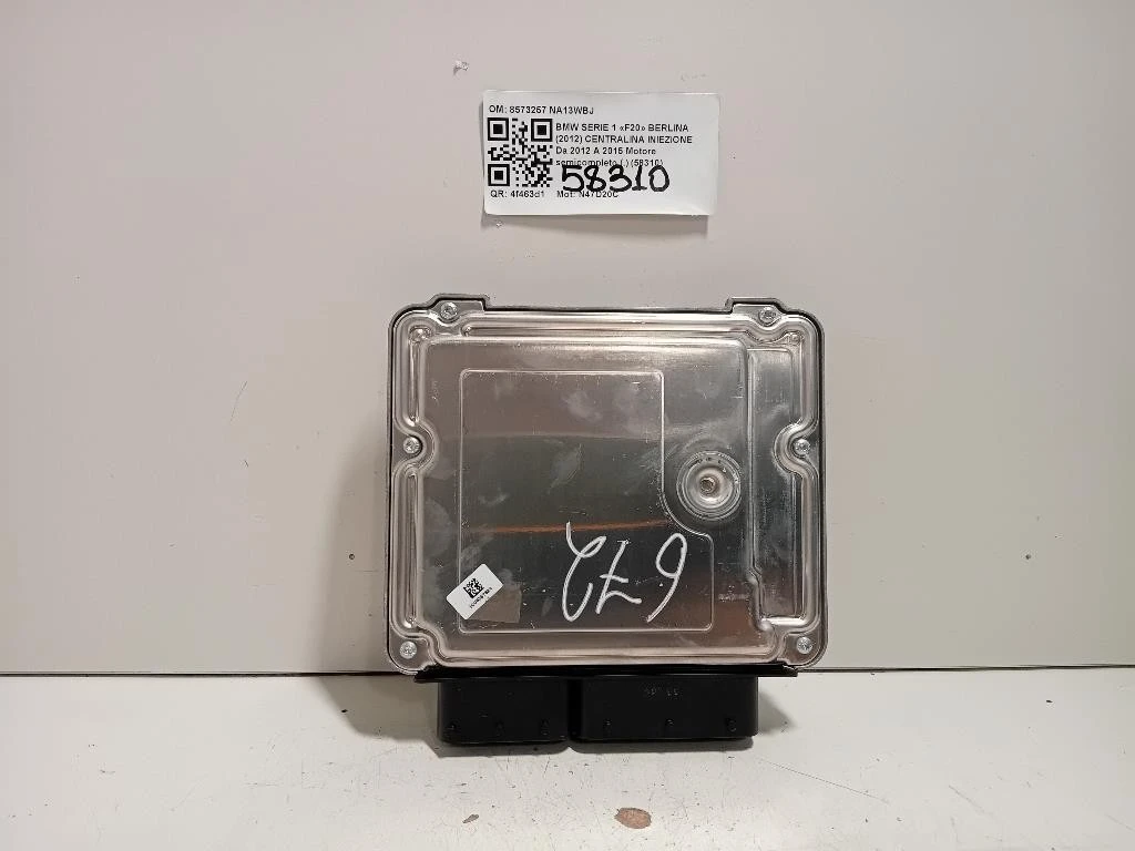 Centralina Iniezione 8573257 Bmw Serie 1 F20 Berlina 2012