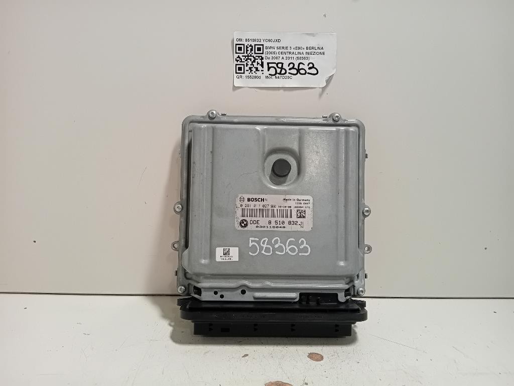 Centralina Iniezione 8510832 Bmw Serie 3 E90 Berlina 2005