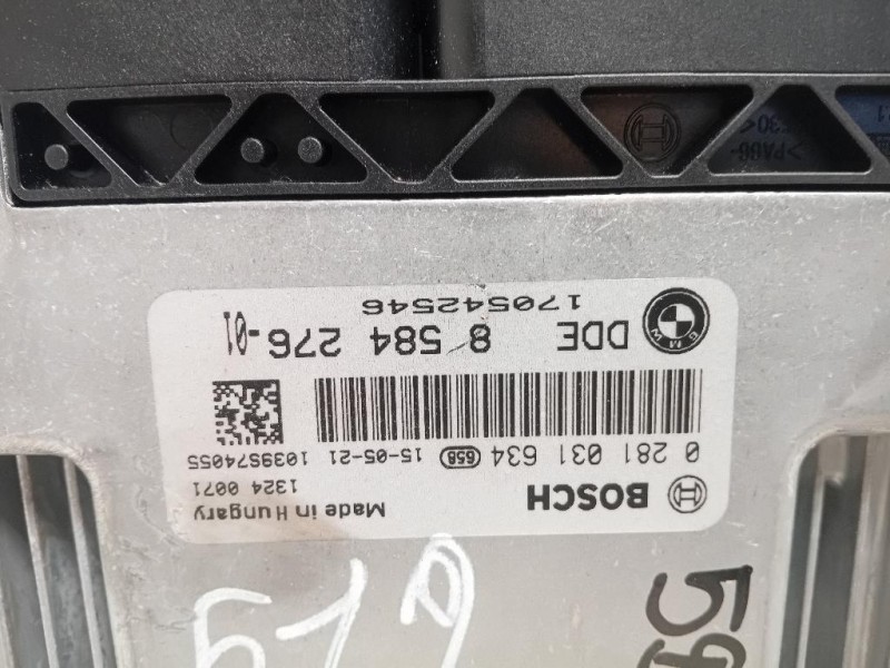 Centralina Iniezione 8584276 Bmw Serie 3 F30 Berlina 2012