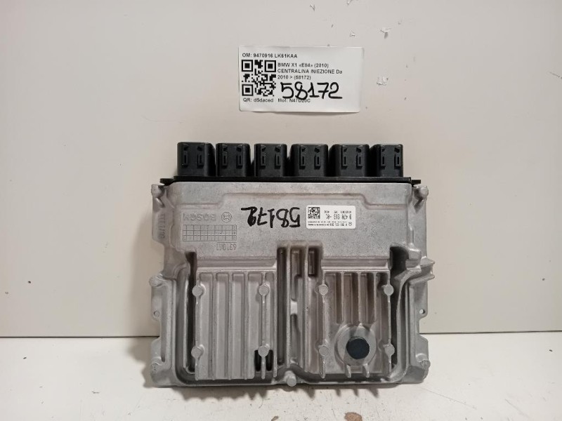 Centralina Iniezione 9470916 Bmw X1 E84 2010