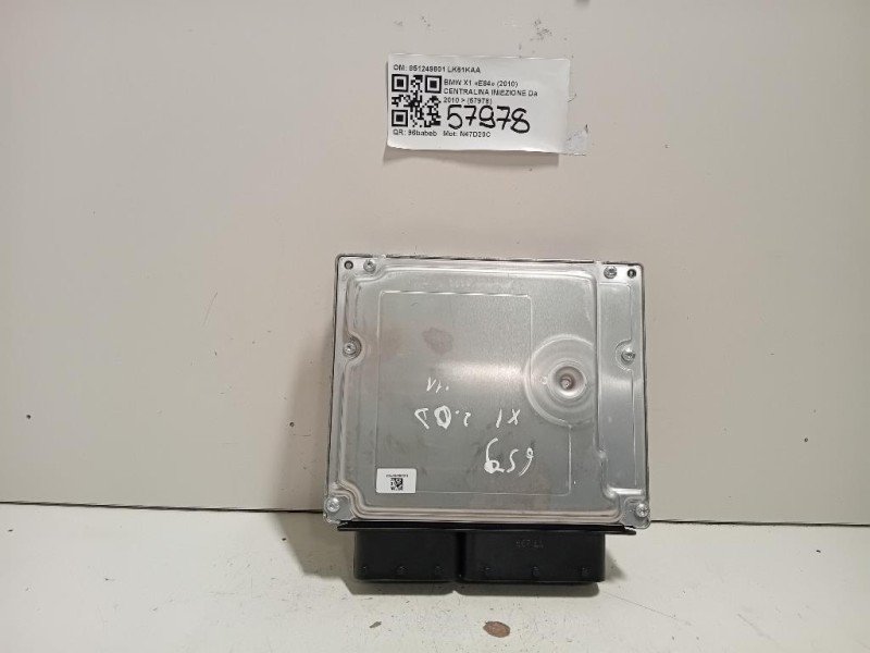 Centralina Iniezione 851249801 Bmw X1 E84 2010