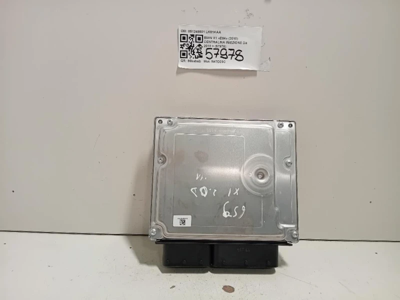 Centralina Iniezione 851249801 Bmw X1 E84 2010