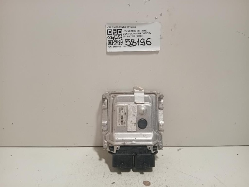 Centralina Iniezione 39199-03NB0 Hyundai I30 II 2015