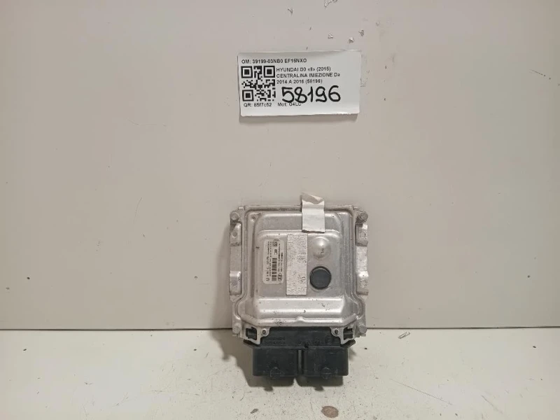 Centralina Iniezione 39199-03NB0 Hyundai I30 II 2015