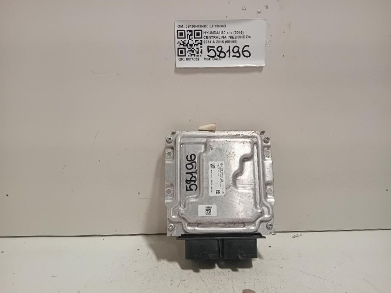 Centralina Iniezione 39199-03NB0 Hyundai I30 II 2015