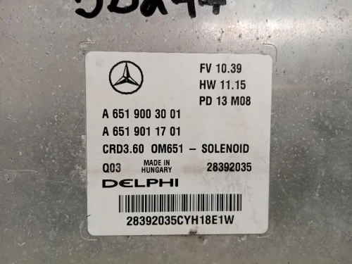 Centralina Iniezione A6519003001 Mercedes Classe A W176 2013