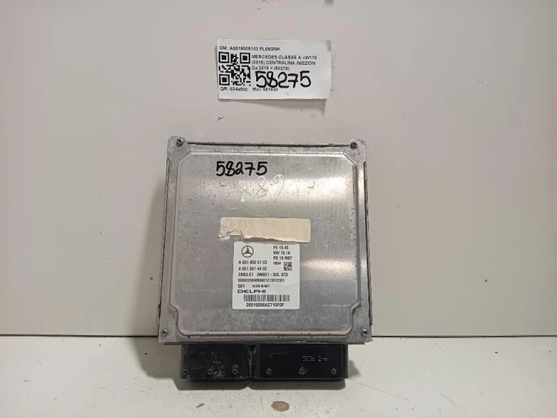 Centralina Iniezione A6519005103 Mercedes Classe A W176 2015