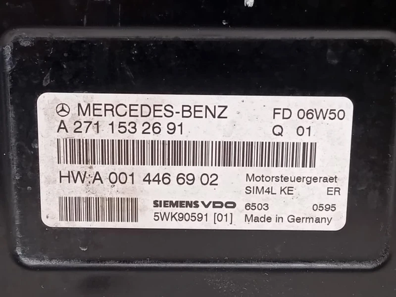 Centralina Iniezione A2710103045 Mercedes Classe SLK R171 2004