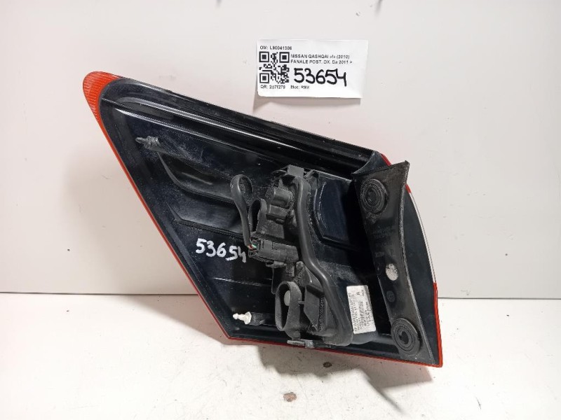 Fanale POST DX L90041306 Nissan Qashqai I 2010