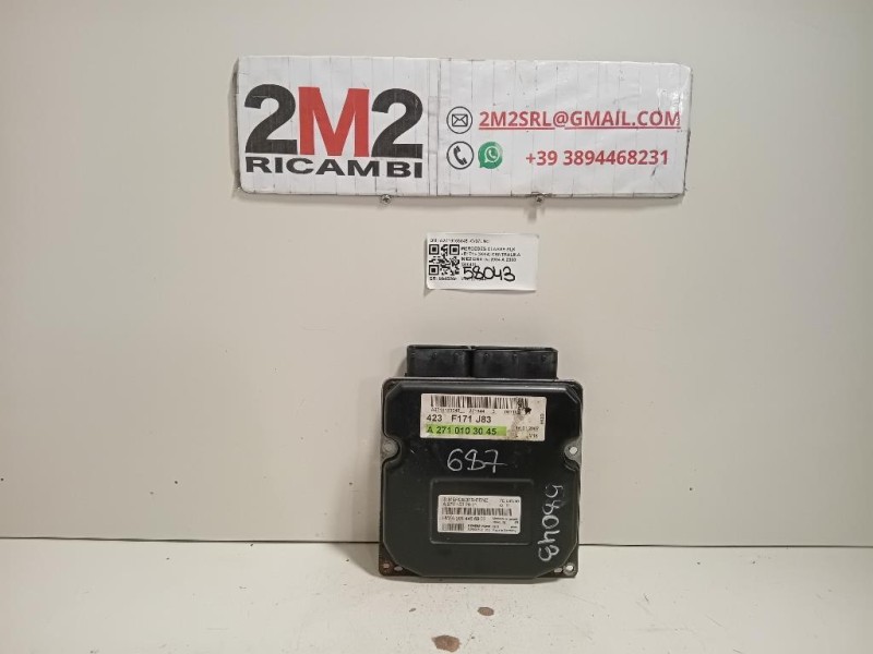 Centralina Iniezione A2710103045 Mercedes Classe SLK R171 2004