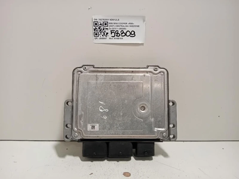 Centralina Iniezione 762752001 Mini MINI Cooper R56 2007