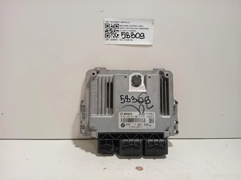 Centralina Iniezione 762752001 Mini MINI Cooper R56 2007