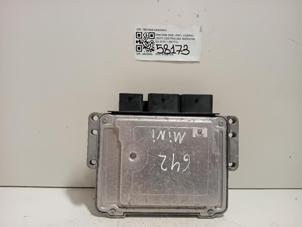 Centralina Iniezione 7607685 Mini MINI ONE R57 Cabrio 2007