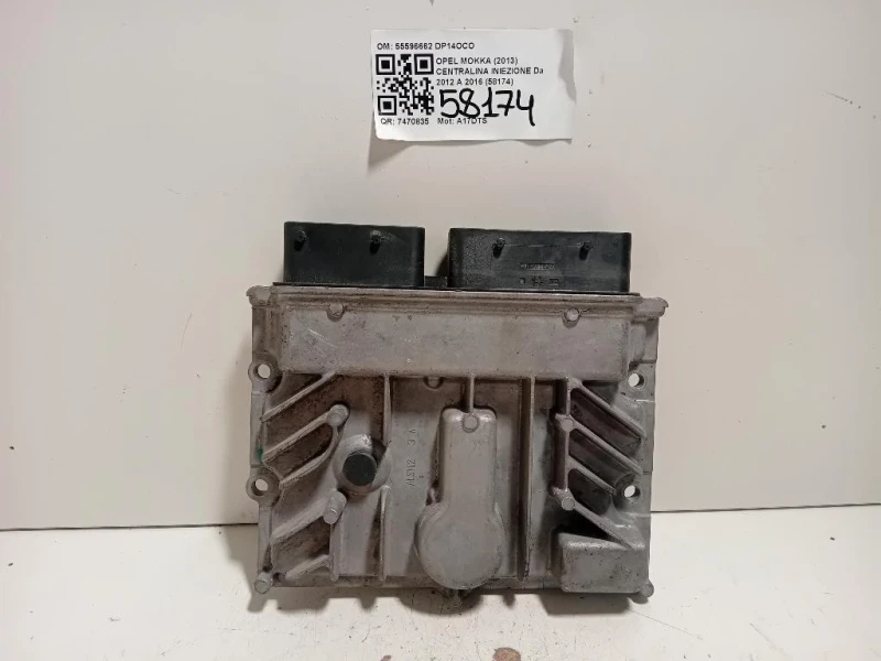 Centralina Iniezione 55596662 Opel Mokka 2013