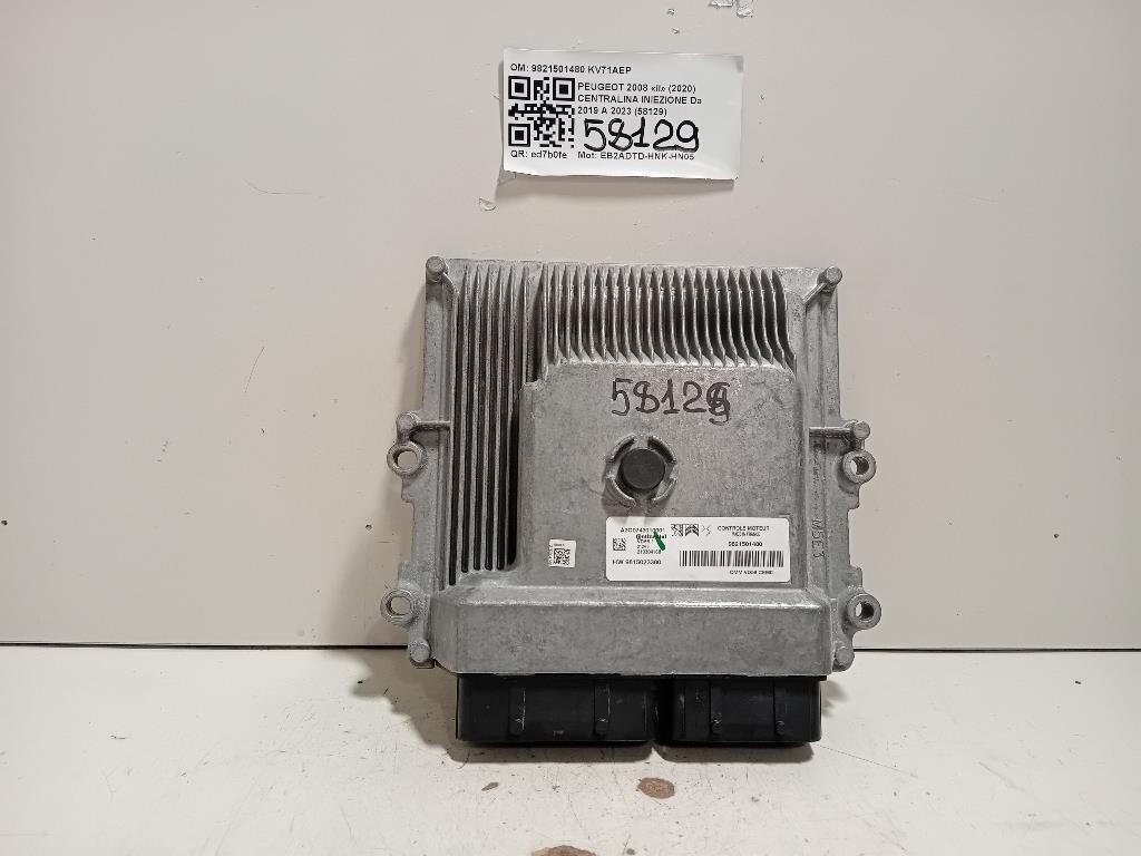 Centralina Iniezione 9821501480 Peugeot 2008 II 2020