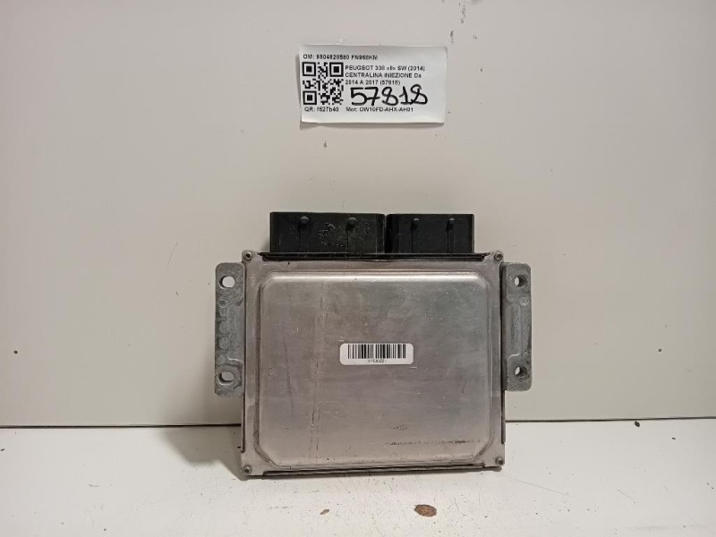 Centralina Iniezione 9804828580 Peugeot 308 II SW 2014