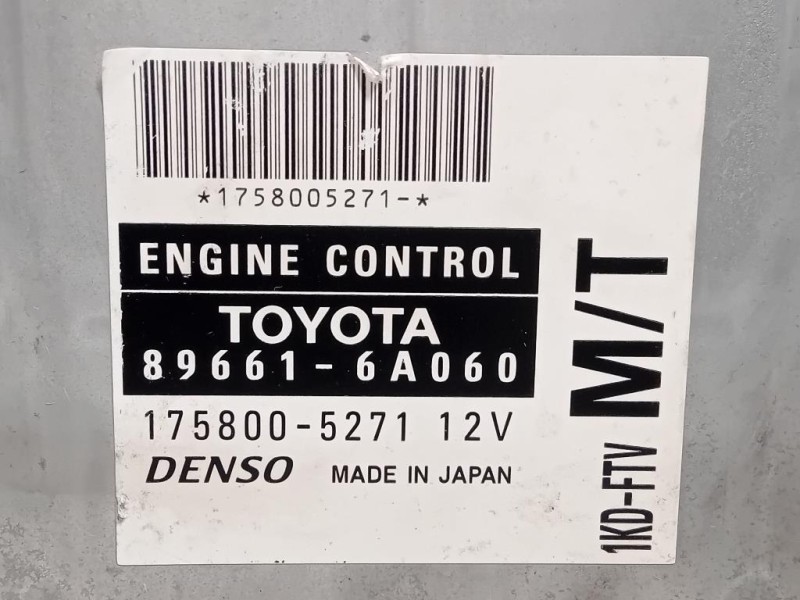 Centralina Iniezione 89661-6A060 Toyota Landcruiser 120 2003
