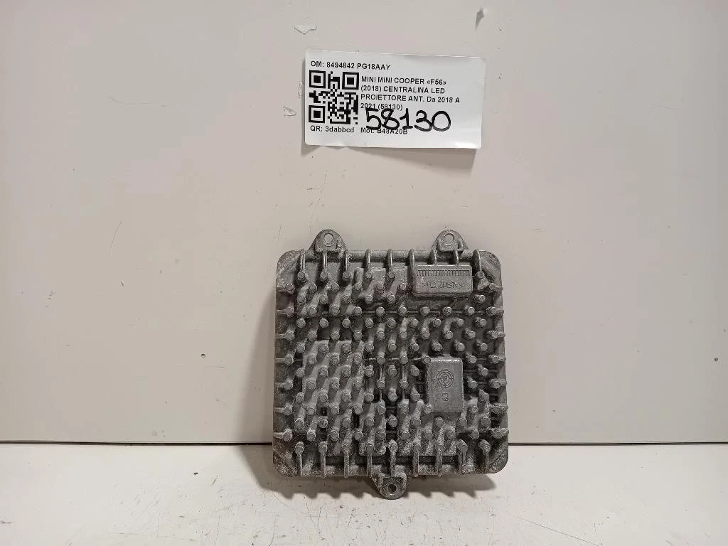 Centralina LED Proiettore ANT 8494842 Mini MINI Cooper F56 2018