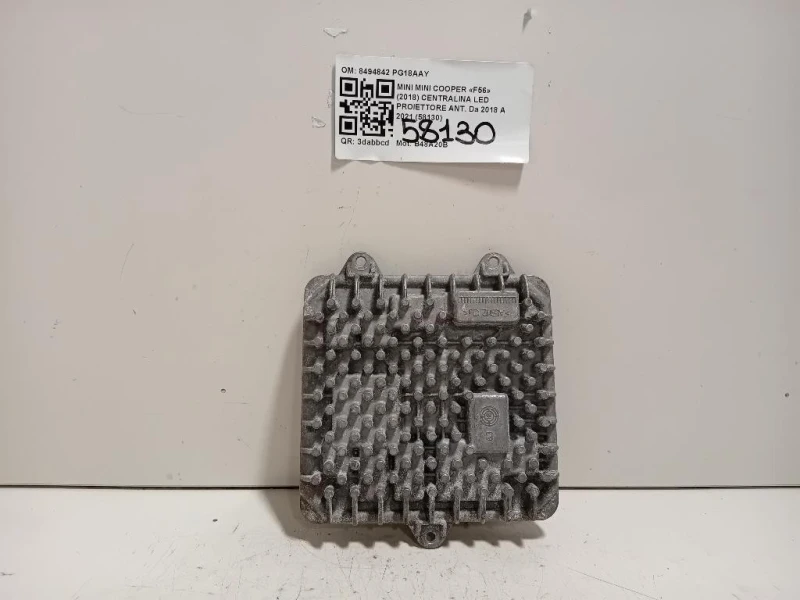 Centralina LED Proiettore ANT 8494842 Mini MINI Cooper F56 2018