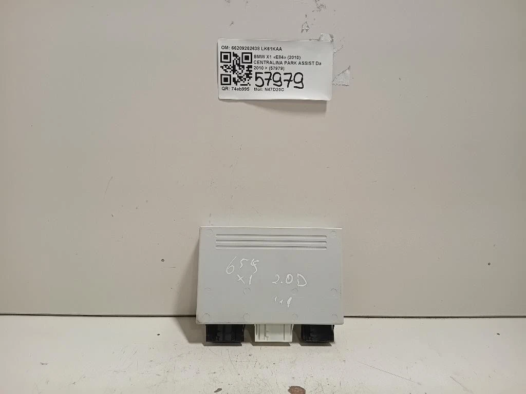 Centralina PARK Assist 66209252638 Bmw X1 E84 2010
