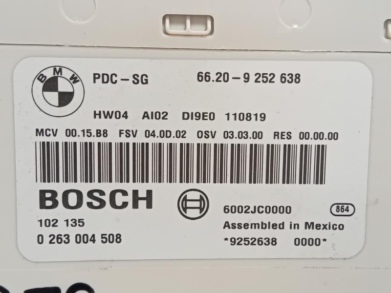 Centralina PARK Assist 66209252638 Bmw X1 E84 2010