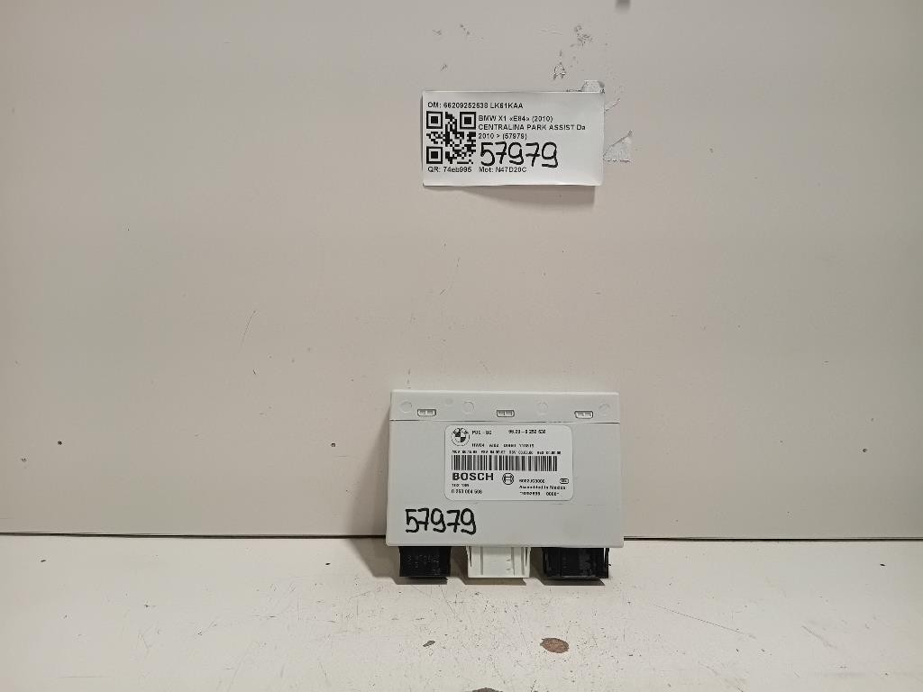 Centralina PARK Assist 66209252638 Bmw X1 E84 2010