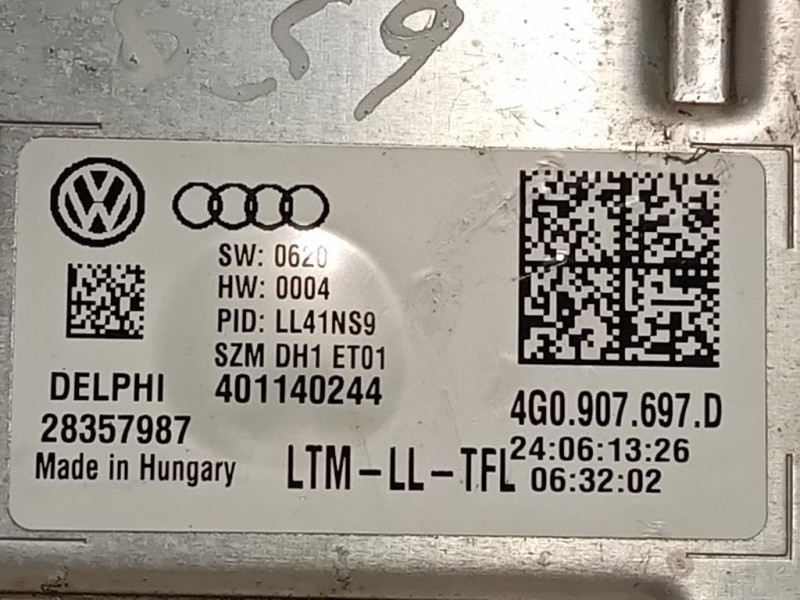 Centralina Proiettore Xenon DX 4G0907697 Audi A4 8K5 Avant 2012