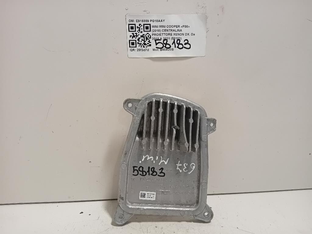 Centralina Proiettore Xenon DX E916869 Mini MINI Cooper F56 2018