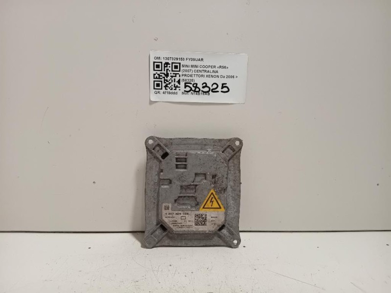 Centralina Proiettore Xenon DX 1307329153 Mini MINI Cooper R56 2007
