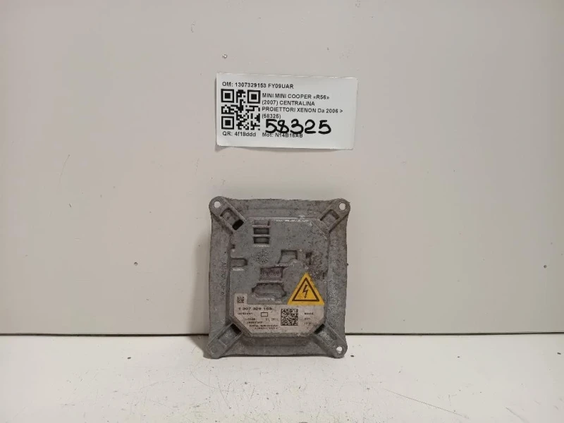 Centralina Proiettore Xenon DX 1307329153 Mini MINI Cooper R56 2007