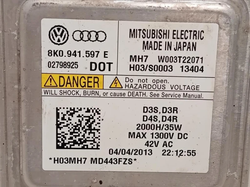 Centralina Proiettore Xenon SX 8K0941597 Audi A4 8K5 Avant 2012