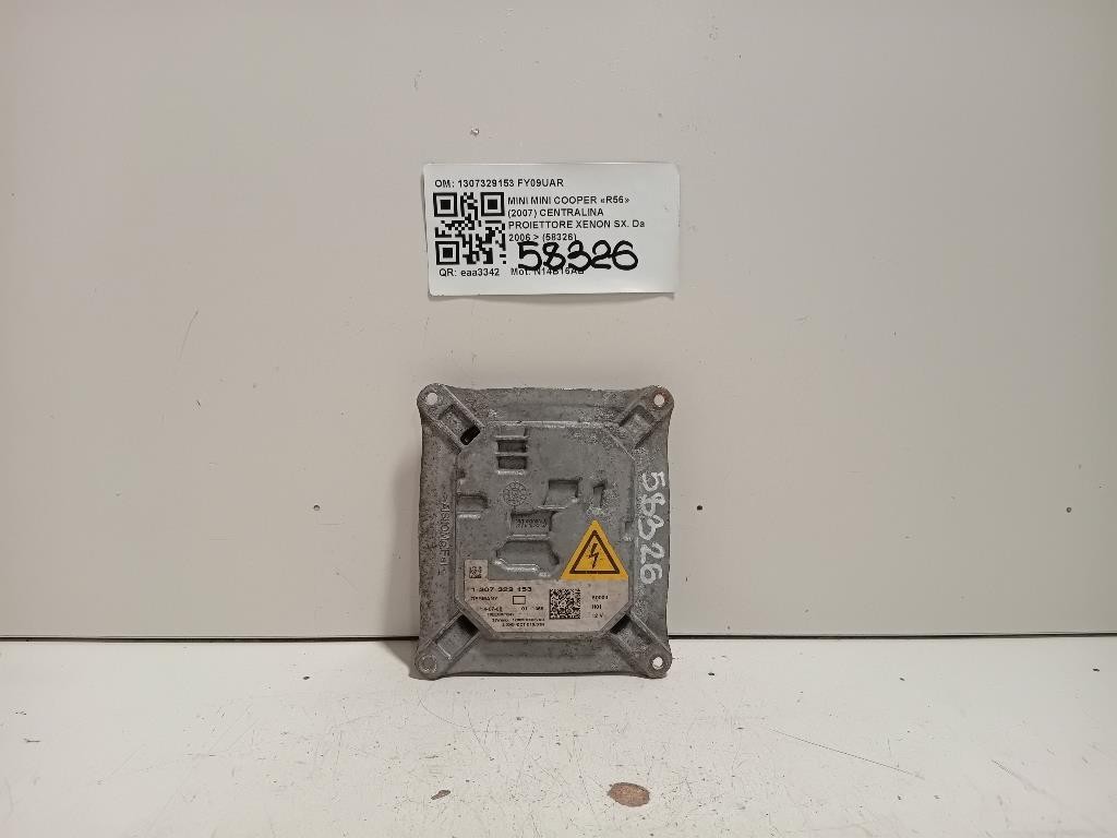 Centralina Proiettore Xenon SX 1307329153 Mini MINI Cooper R56 2007