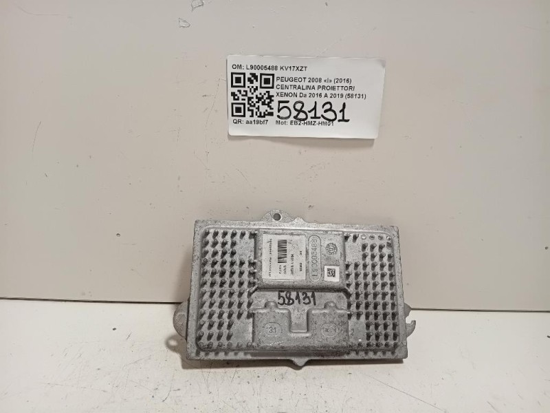 Centralina Proiettori Xenon L90005488 Peugeot 2008 I 2016