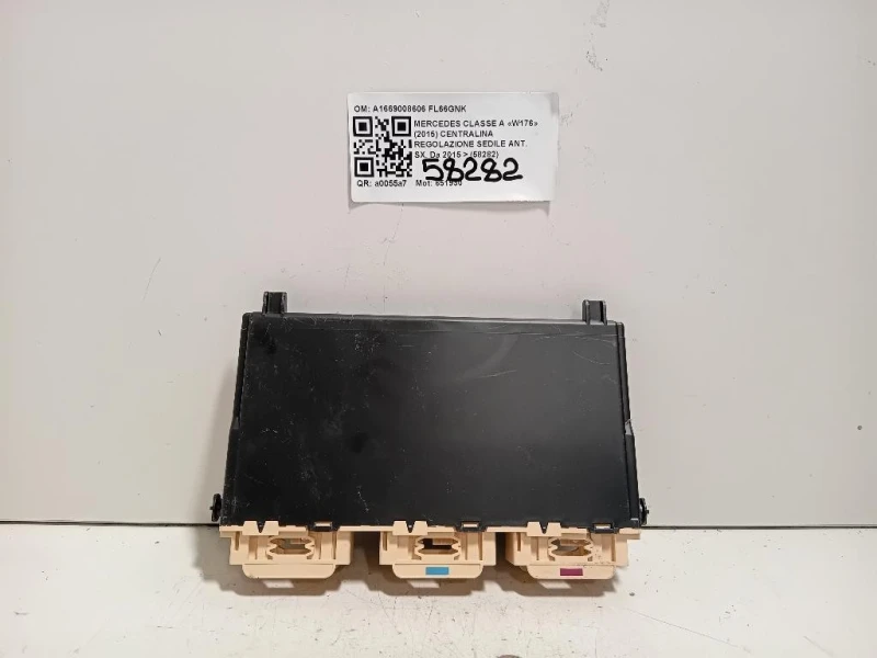 Centralina Regolazione Sedile ANT SX A1669008606 Mercedes Classe A W176 2015