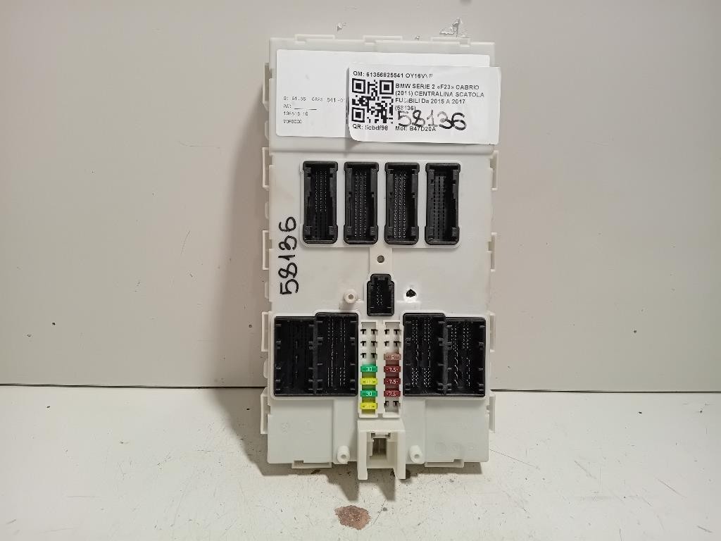 Centralina Scatola Fusibili 61356825541 Bmw Serie 2 F23 Cabrio 2014