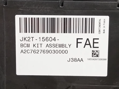 Centralina Scatola Fusibili JK2T-15604-FAE Ford Transit Custom I 2013
